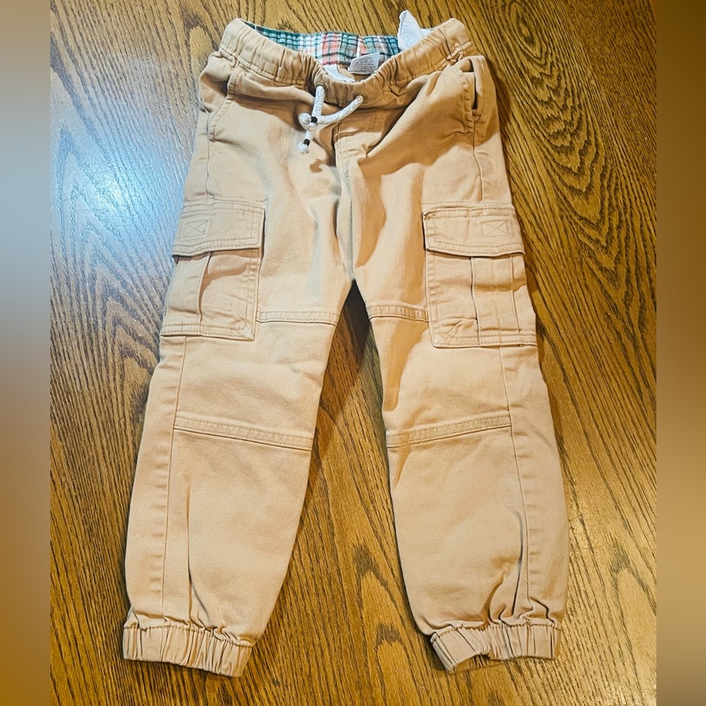 Gymboree 4T Boys Cargo Pants - Tan